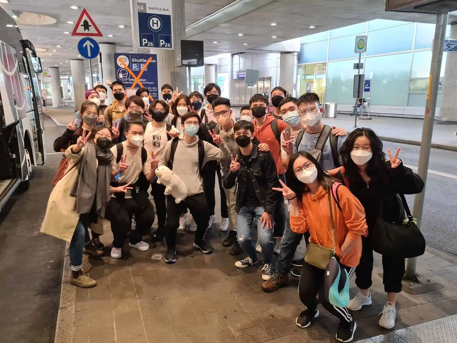 German Educare students arrival in Germany